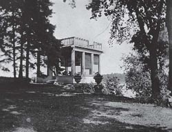 Le pavillon de thé vers 1915