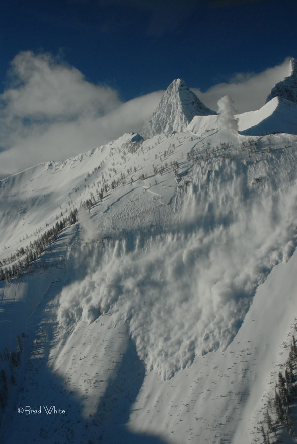 Les risques d'avalanches sont constants dans les parcs nationaux des montagnes.