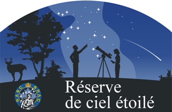 SRAC - logo de la Réserve de ciel étoilé