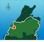 Carte de localisation - La tourbière
