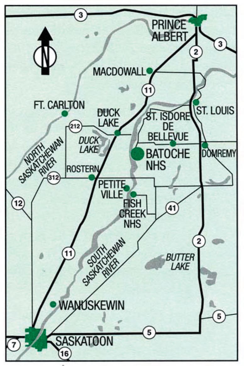 Map 1: Regional setting 