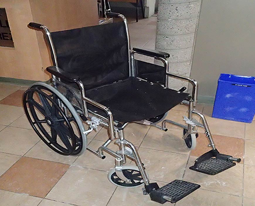Pool-friendly (submersible) wheelchair